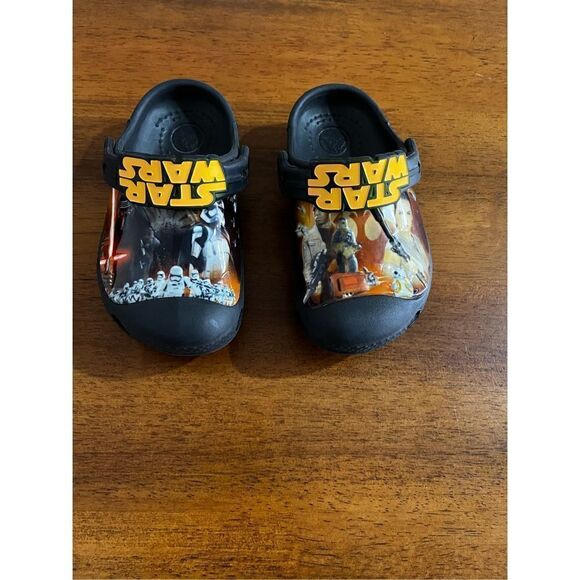 Crocs‎ star wars kids boys girls size 8 - Picture 1 of 5